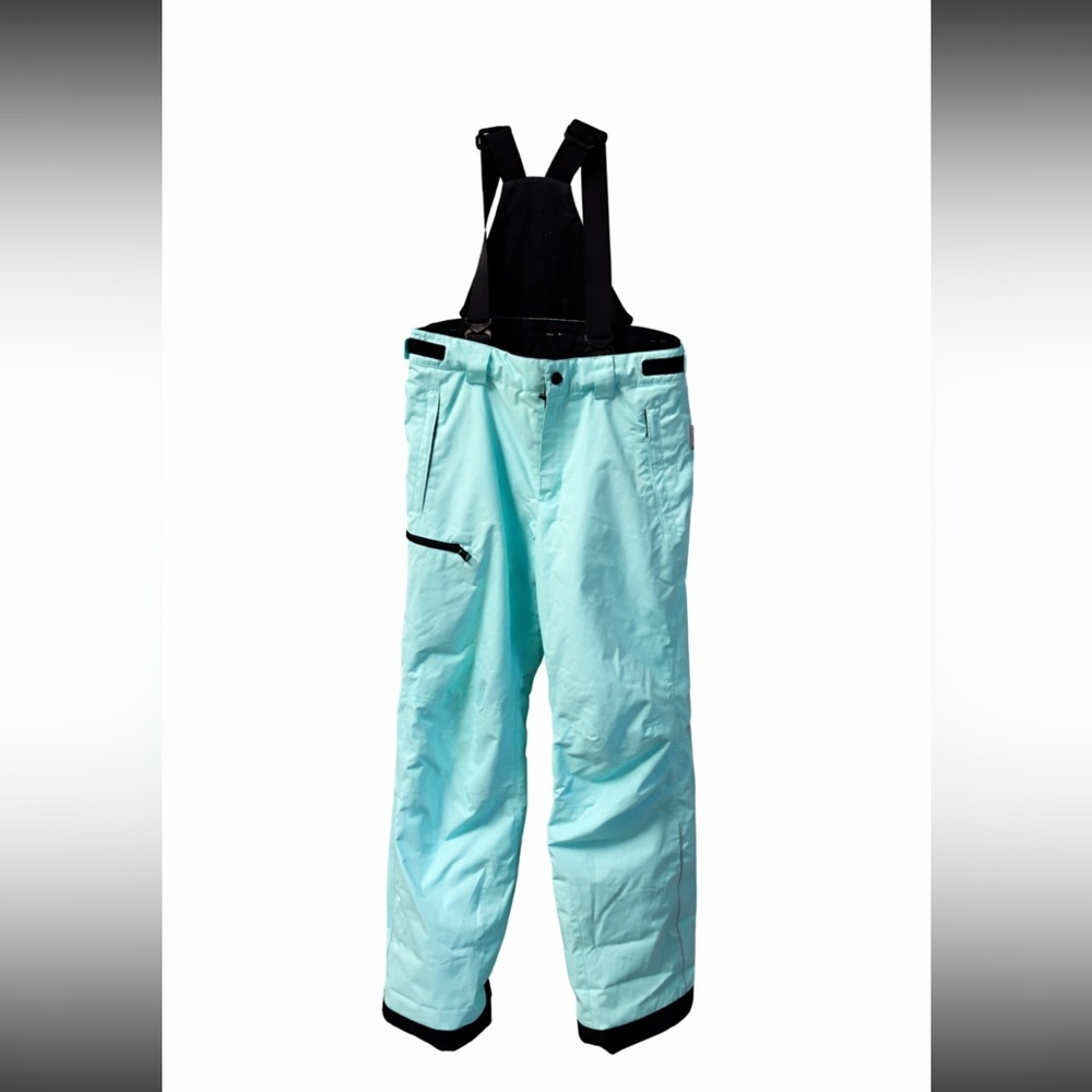 Reima Snow Bib Pants Aqua Blue Size 164 Youth L US 14 16 Waterproof